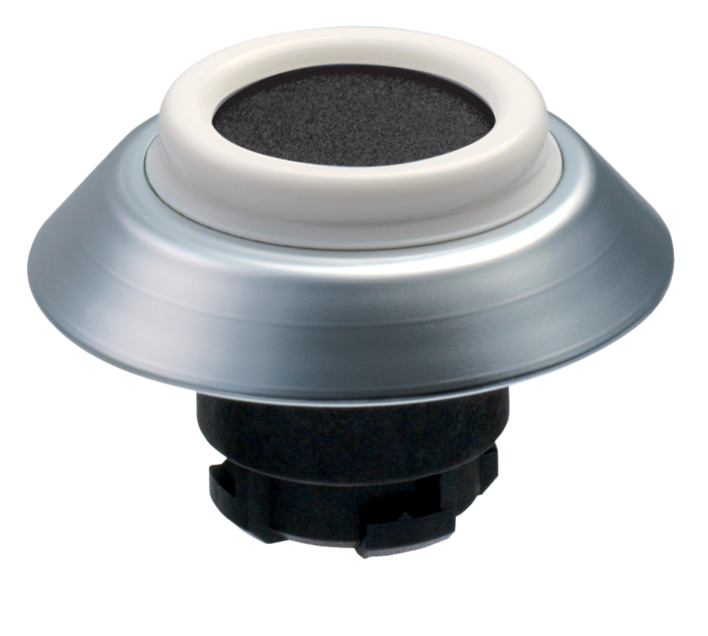 Schmersal NDTSW Front Element Push button | Black | 22.3mm mounting hole