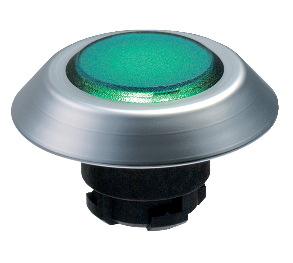 Schmersal NMLGN front element Illuminated Signal | Green | 22.3mm mounting hole