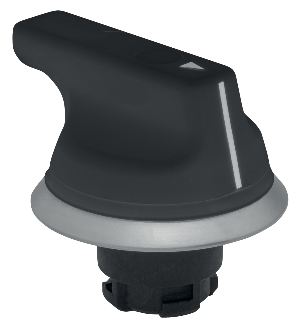 Schmersal NWS32.1 front element Selector Switch | Black | 22.3mm mounting hole