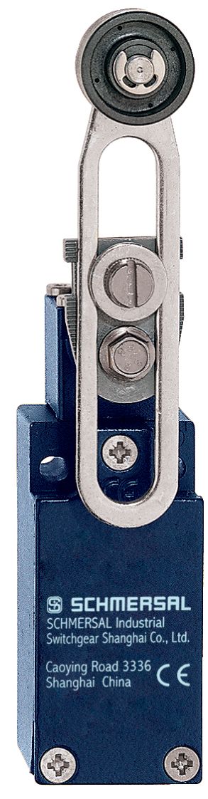 Schmersal TV7H 235-02Z-M20 Position Switch with safety function & adjustable roller lever actuator