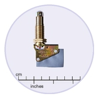 OBSOLETE Saia-Burgess V3QR1-UL miniature Microswitch with inline roller