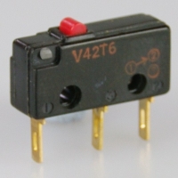 Saia-Burgess V42T6 subminiature Microswitch with bar actuator