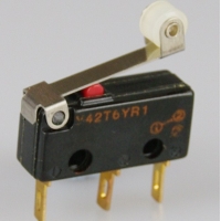 Saia-Burgess V42T6YR1 Microswitch with roller lever
