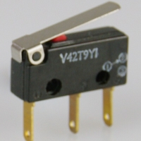 Saia-Burgess V42T9Y1 Microswitch with plain lever