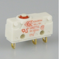 Saia-Burgess V4NST7-UL 5a Microswitch with plain plunger