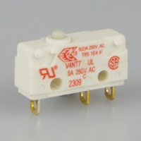 Saia-Burgess V4NT7-UL 5a Microswitch with plain plunger