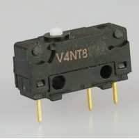 Saia-Burgess V4NT8-UL Microswitch with plain plunger (UL approved)
