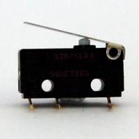 Saia-Burgess V4NT82Y1 Microswitch with plain lever & PCB terminals