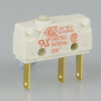 Saia-Burgess V4NT9-UL 5a Microswitch with plain plunger
