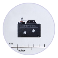 OBSOLETE Saia-Burgess V13HLR Microswitch with 22mm roller lever actuator