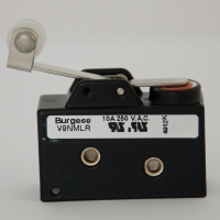 Saia-Burgess V9NMLR 10a Microswitch with 25.5mm reverse action roller lever