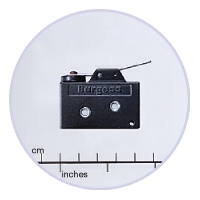 OBSOLETE Saia-Burgess V9NML 10a Microswitch with 28.7mm reverse action lever 