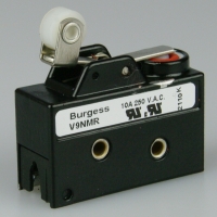 OBSOLETE Saia-Burgess V13MR Microswitch with 14mm reverse action roller 