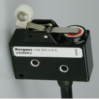 Saia-Burgess V9NMRV 10a Microswitch with 14.0mm reverse action roller lever 