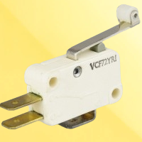 OBSOLETE Saia-Burgess VCF72YR1 Microswitch with 26mm roller lever