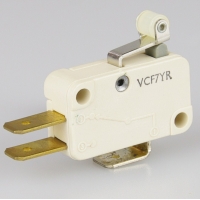 Saia-Burgess VCF7YR Microswitch with short roller lever