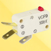 OBSOLETE Saia-Burgess VCF9 15a Microswitch with plain plunger 