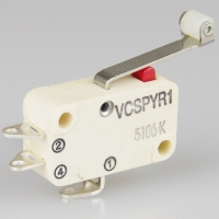 OBSOLETE Saia-Burgess VCSPYR1 miniature Microswitch with roller lever