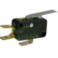 OBSOLETE Saia XGG2-88-J23 15A miniature Microswitch with 27.8mm plain lever 