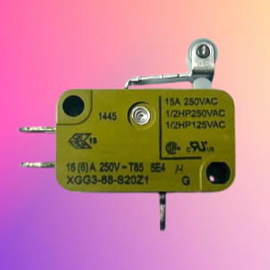 Saia XGG3-88-S20-Z1 15A Microswitch with roller lever