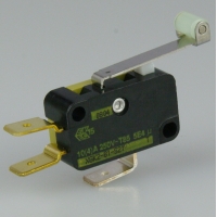 OBSOLETE Saia XGK2-81-S21 12A Microswitch with 28mm roller lever, faston terminals & gp contacts