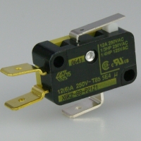 Microswitch - plain lever - 12a - faston terminals - UL approved - obsolete once our current stocks sold - please contact us for details of possible alternatives