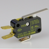 Saia XGK2-88-P23-Z1 12a Microswitch with 28mm plain lever & faston terminals