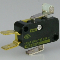 Saia XGK2-88-S20 12A miniature Microswitch with 12.8mm roller lever actuator