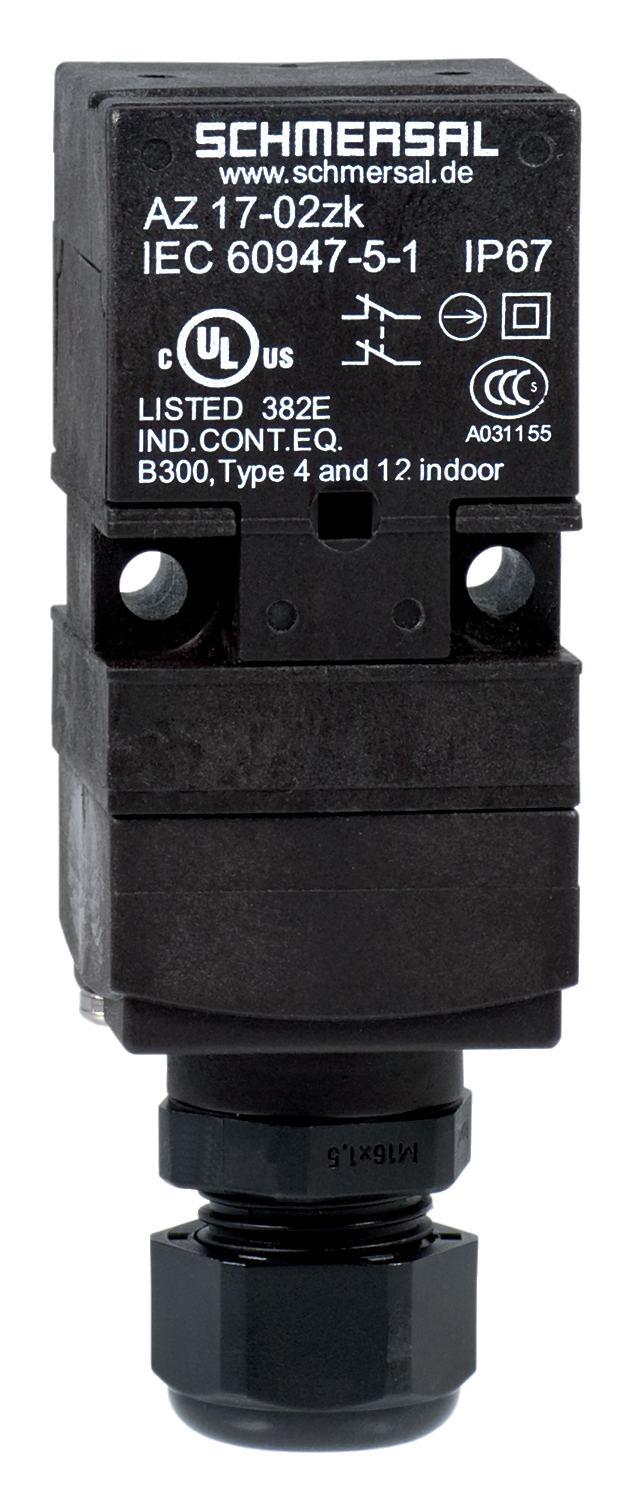Schmersal AZ 17-02ZRK Safety Switch (with separate actuator - order separately)