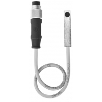 Inductive Sensor with connector - ultraminiature - PNP - NO - 5 x 5mm