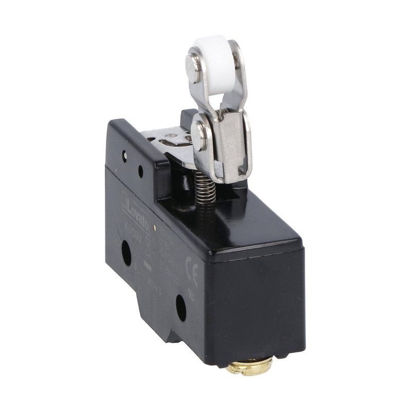Lovato KSC9V 15a plastic Microswitch with top roller push plunger 