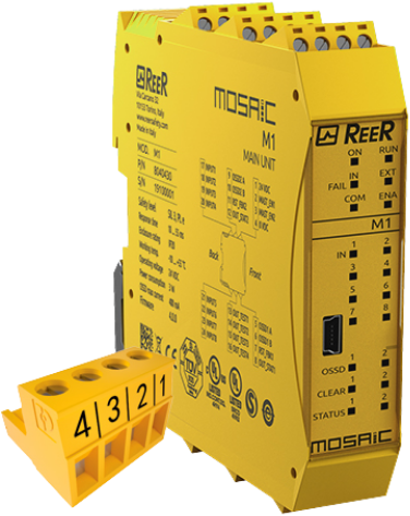 Reer Mosaic PLC Central Module (screw term.blocks)