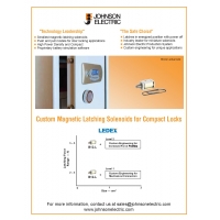 Ledex B12P-L-153-B-3 magnetic latching Solenoid 
